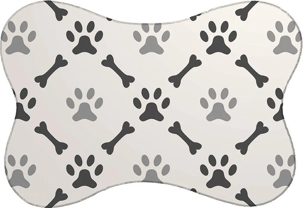 Tapete PET Mdecore Osso Bege46x33cm