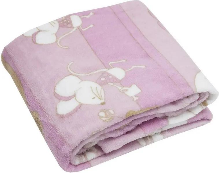 Cobertor Baby Estampado 200g/m² - Pelúcia - Camesa