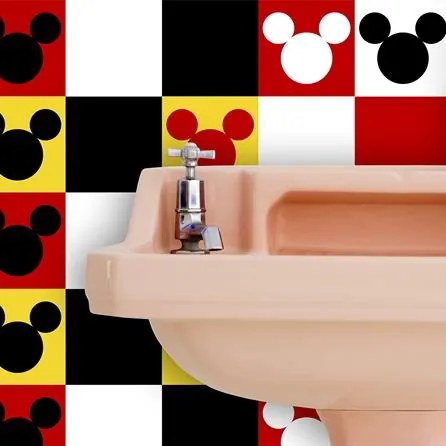 Adesivo Azulejo Mickey 36528