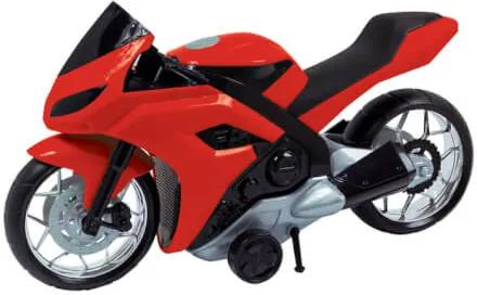 Moto Evolution Vermelho 186F Bs Toys
