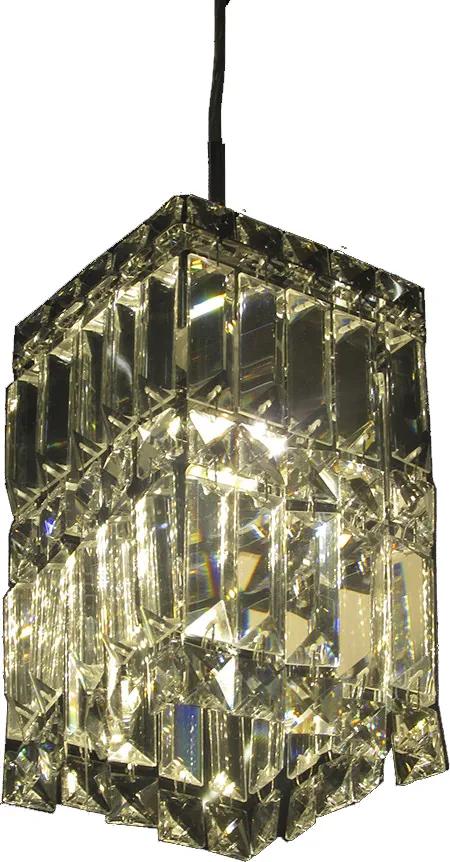 Lustre Clássico em Cristal 20 x 14 cm