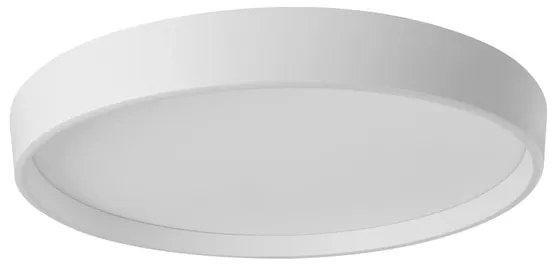 Plafon Led De Sobrepor Aluminio Branco 81w 3000k Dome