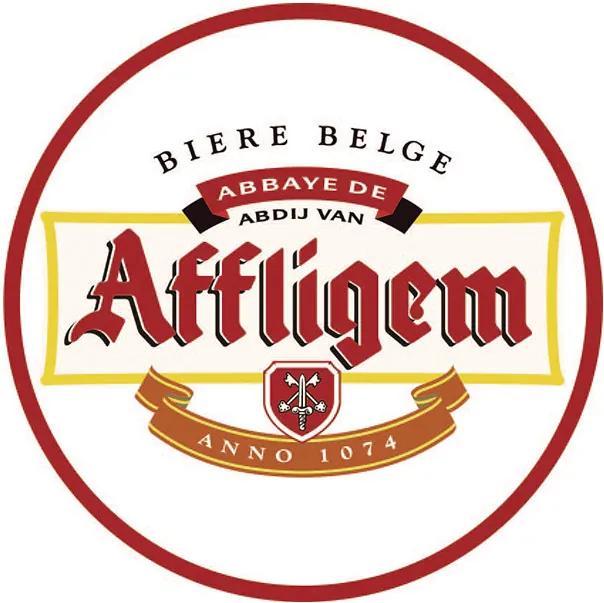 Placa Biere Belge Affligem Redonda