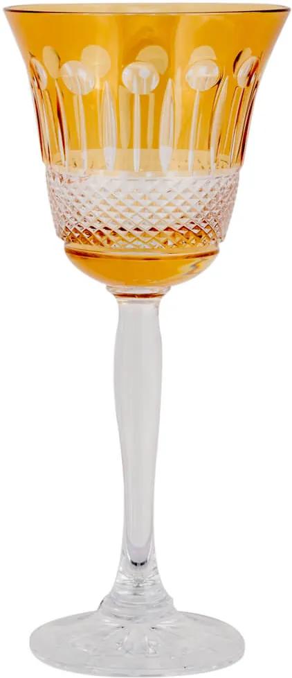 Taça de Cristal Lodz para Água II de 220 ml - Âmbar Glassic
