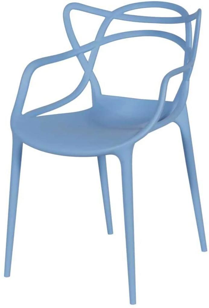 Cadeira Oia Decor Jantar Azul