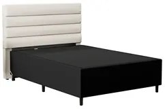 Cabeceira com Base para Cama Box Casal 138x188cm Hit ID5 Linho Cru/Sue