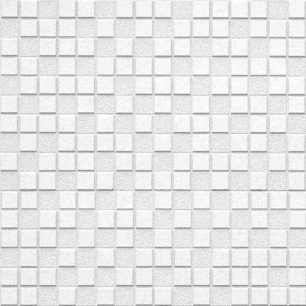 Pastilhas Adesivas Brancas Intercaladas (0,60m x 2,50m)