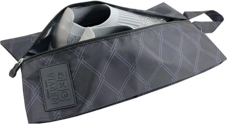 Bolsa Para Sapato Detalhada - Preto - Jacki Design