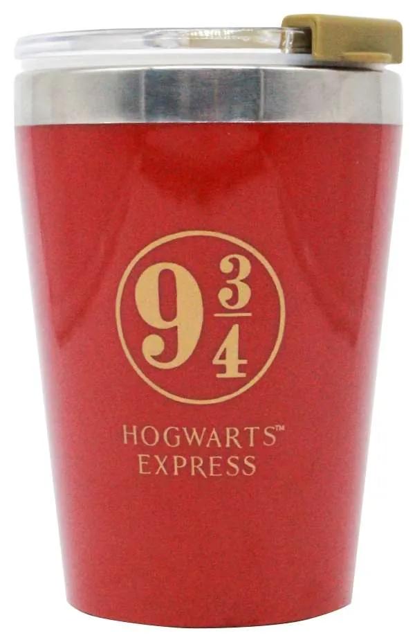 Copo Viagem Harry Potter Estação Plataforma 9 3/4 Hogwarts