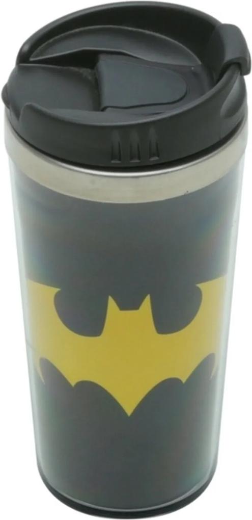 Copo Térmico de Plástico 500ml Batman Urban Home