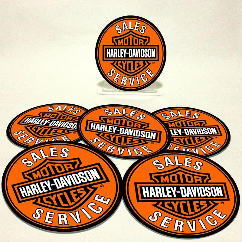 Conjunto com 6 Porta Copos Redondos Harley Sales Service