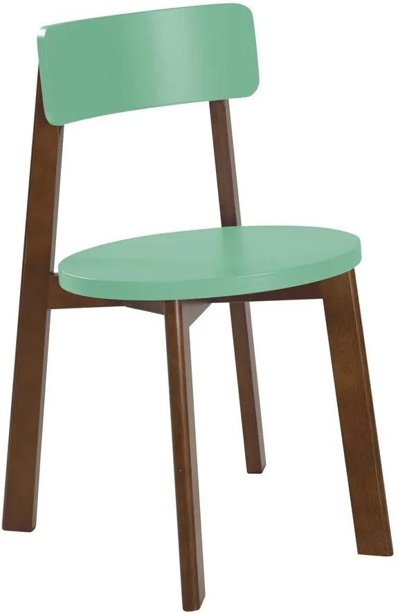 Cadeiras para Cozinha Lina 75 cm 941 Cacau/Verde Anis - Maxima