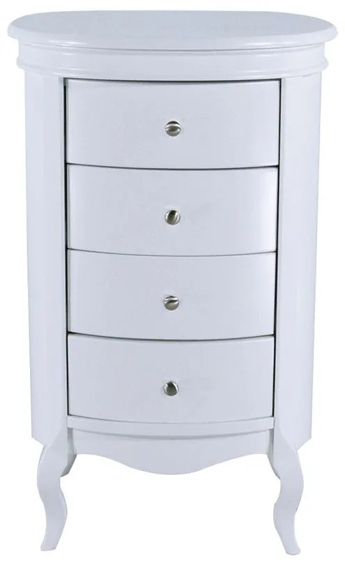 Barrica Clássica Paris 4 Gavetas - Wood Prime SM 25396