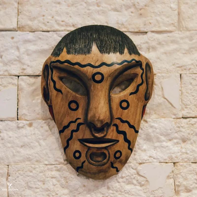 Máscara de Parede Étnica | Yanomâmi