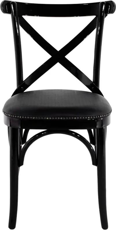 Cadeira de Jantar X Espanha com Tachas - Wood Prime 29387