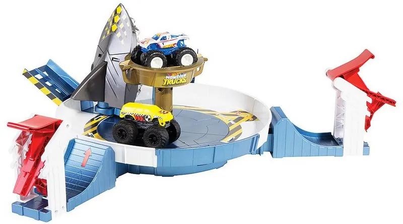 Hot Wheels Monster Trucks - Batalha do Tubarão Mecha - Mattel
