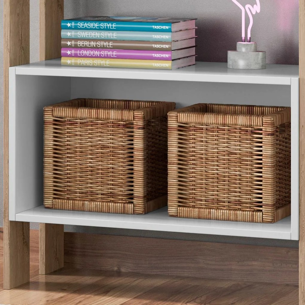 Livreiro Estante com Nicho Zoe Q01 - ADJ Decor