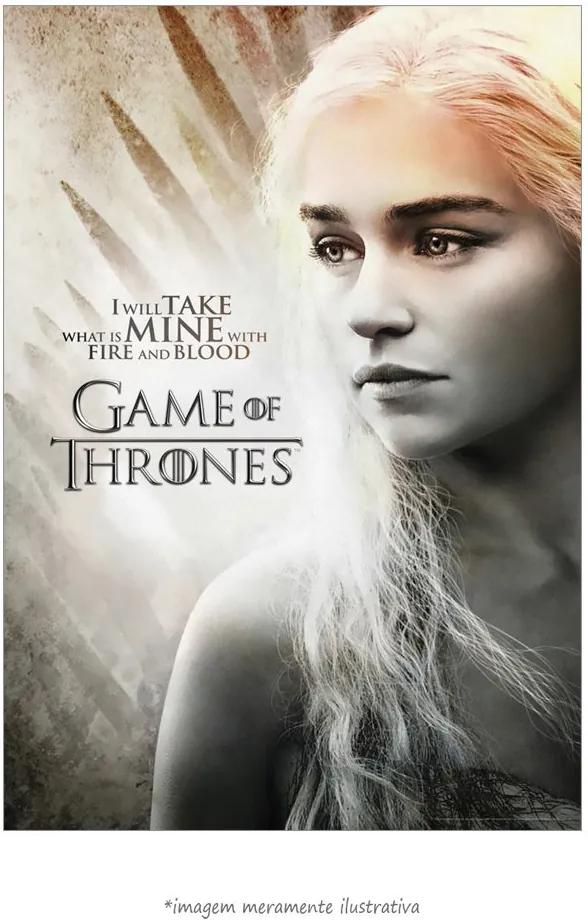 Poster Game Of Thrones: Daenerys Targaryen (20x30cm, Apenas Impressão)