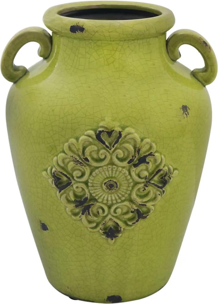Vaso em Cerâmica Verde Jayden