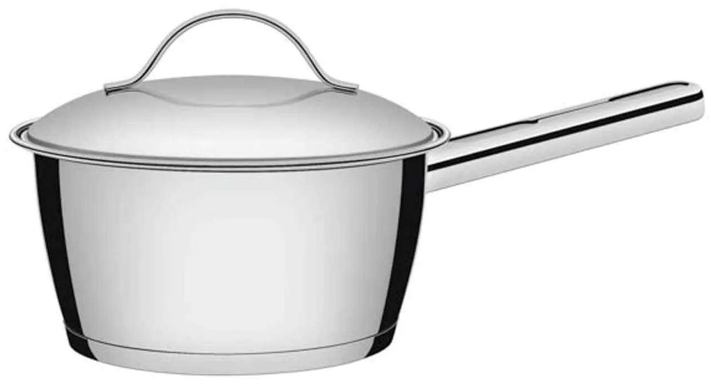 Panela Tramontina Allegra em Aço Inox com Fundo Triplo 16 cm 1,5 L -  Tramontina