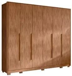 Guarda Roupa Casal 6 Portas 270cm Fascination A02 Avelã - Mpozenato