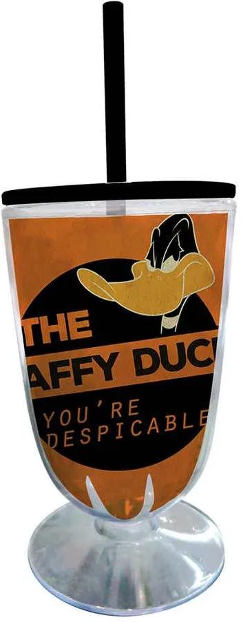 Taça Looney Tunes Daffy Duck Despicable - 550 ml - em Acrílico - Urban