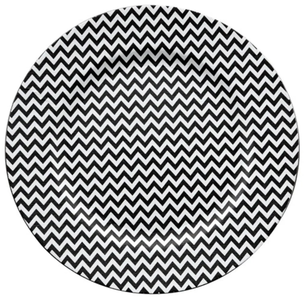 Sousplat Geo Chevron - Copa & Cia