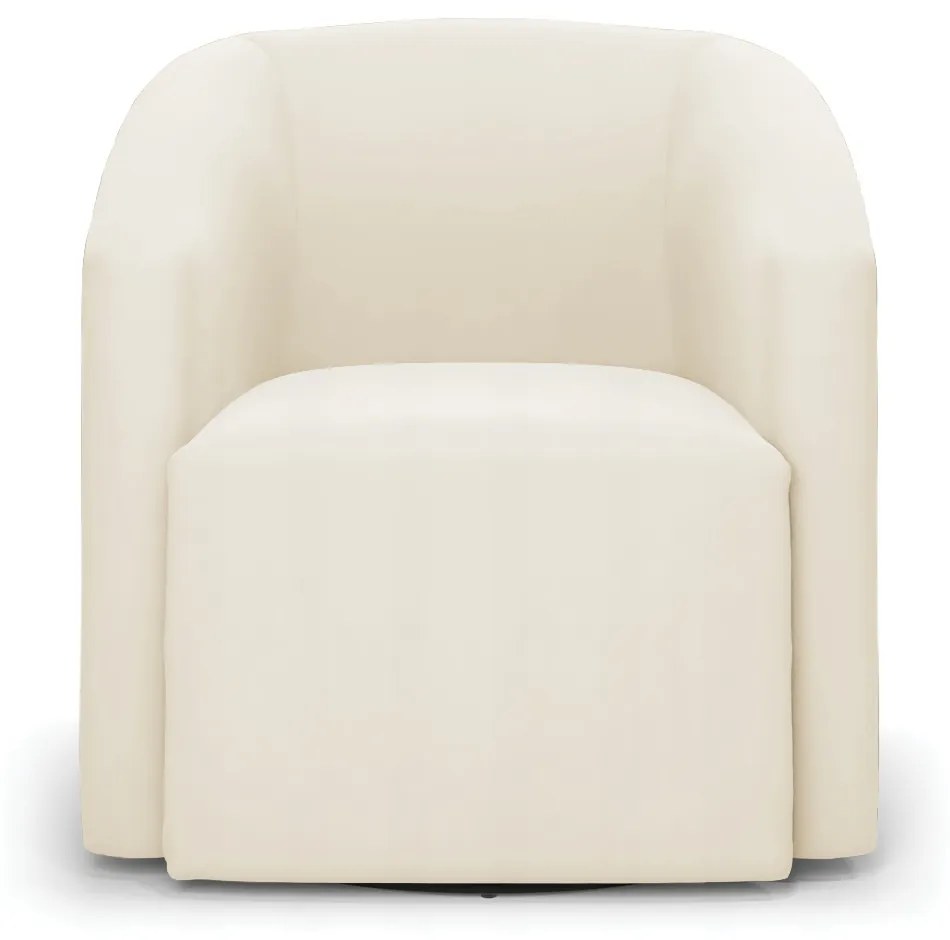 Poltrona Decorativa Base Giratória Kit 2 Stella Max Veludo Bege D03 - D'Rossi
