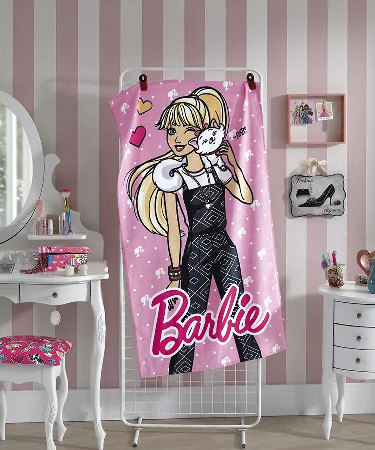Toalha Banho Dohler Velour - Barbie 15