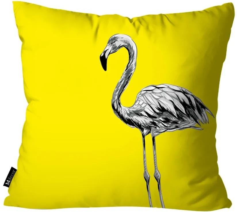 Capa para Almofada Flamingo Amarelo55x55
