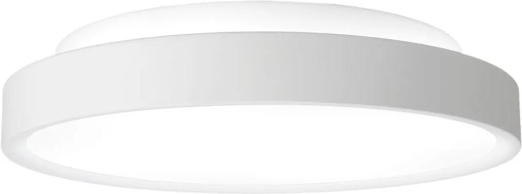 Plafon Sobrepor Aluminio Branco Ring