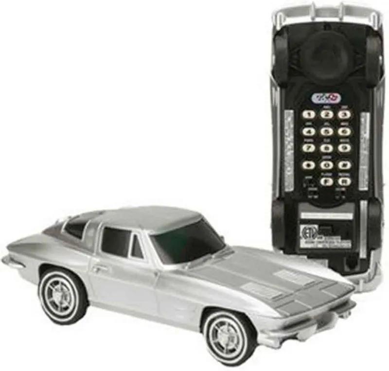 Telefone De Mesa Corvette Prata Oficial Gm