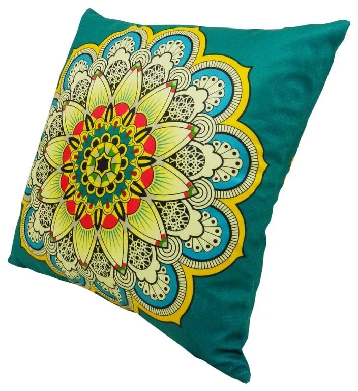 Almofada Mandala Indiana 45x45cm Várias Estampas - MDL-0108 - Somente Capa