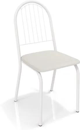Cadeira Banner em Metal Branco - Branco