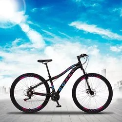 Bicicleta Euphora Aro 29 Alumínio 21v Câmbio Traseiro Shimano Freio Me