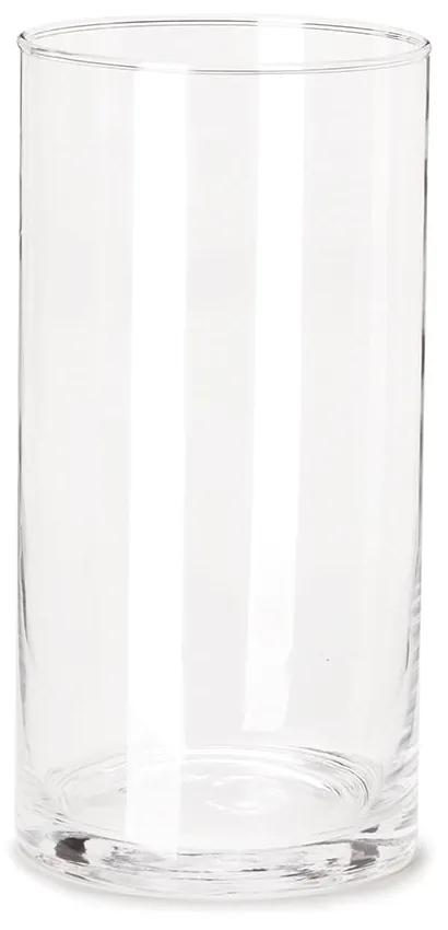 Vaso em Vidro Incolor - 24x12cm