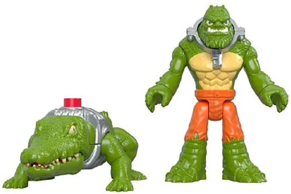 Imaginext DC Super Friends K Croc e Crocodilo - Mattel