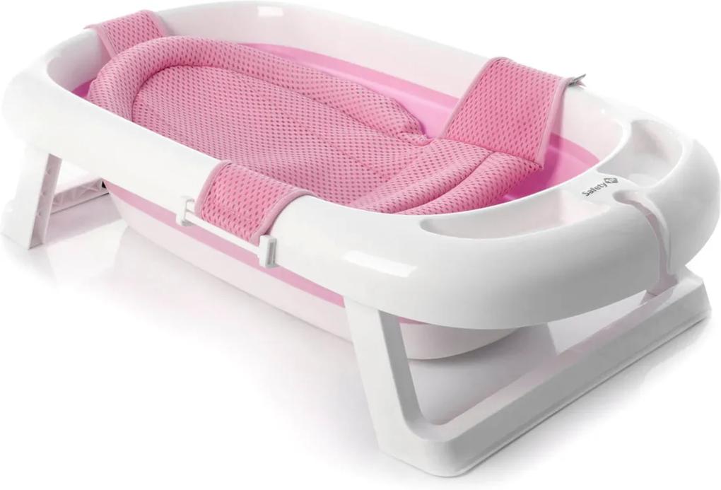 Banheira Dobrável Comfy & Safe Pink Safety 1st