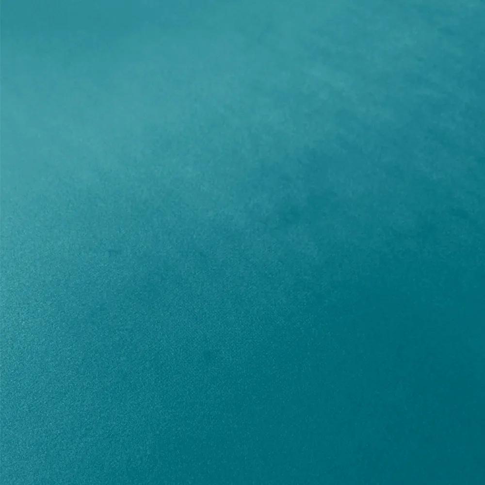 Calçadeira Olivia Queen 160 cm Veludo - D'Rossi - Azul Turquesa