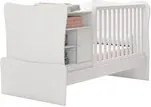 Berço Cama Multifuncional Amore Branco Com Colchão 7745 Qmovi