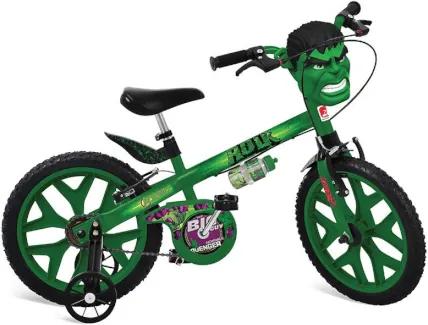 Bicicleta Aro 16 Hulk Vingadores - Bandeirante 2422