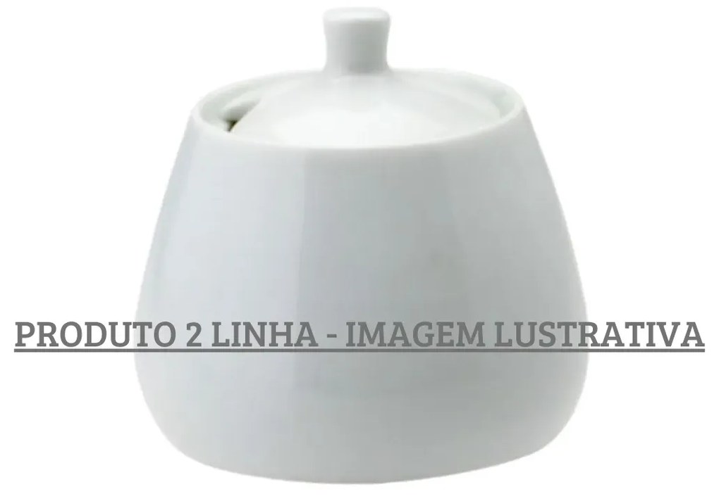 Mostardeiro 140Ml Porcelana Schmidt - Mod. Aroma 2º Linha  094