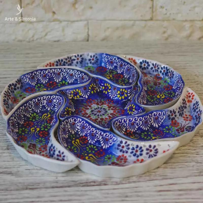 Petisqueira em Cerâmica da Turquia