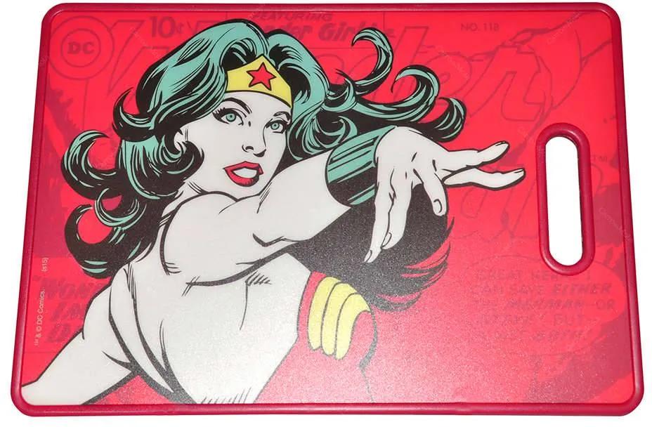 Tábua de Corte  DC Comics Wonder Woman Power Vermelha - Urban
