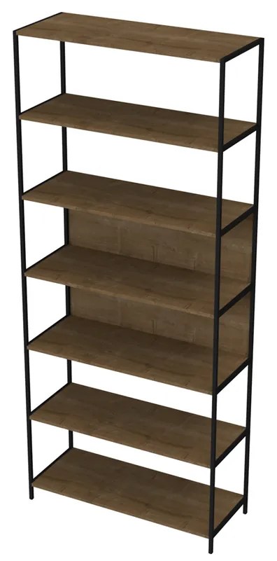 Estante Aberta com Prateleiras Salento Vermont - Wood Prime TS 34250