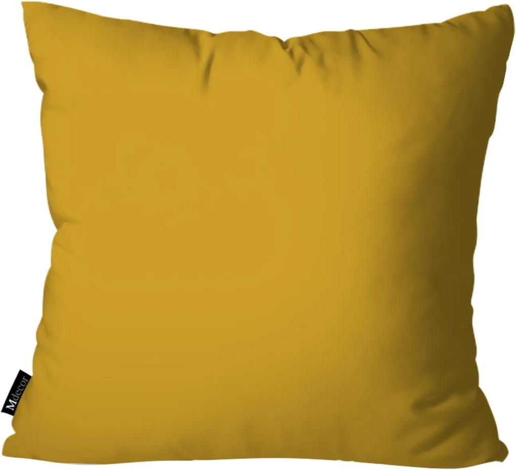 Capa para Almofadas Mdecore Lisa 45X45Cm Amarelo