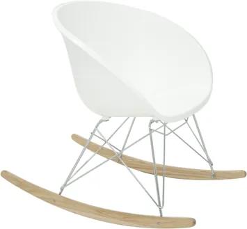 Cadeira Tramontina Elena Branca em Polipropileno com Base Balanço 92084010
