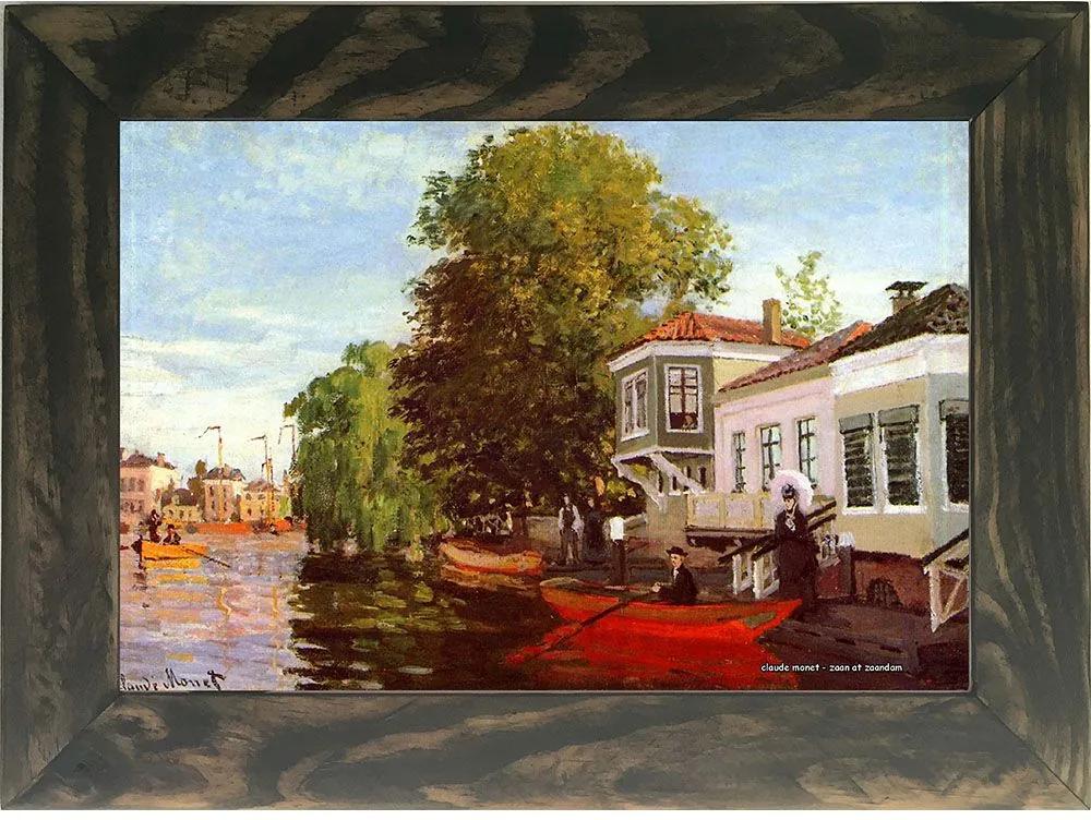 Quadro Decorativo A4 Zaan at Zaandam 1 - Claude Monet Cosi Dimora