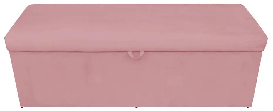 Calçadeira Clean 160 cm Suede - D'Rossi - Rose