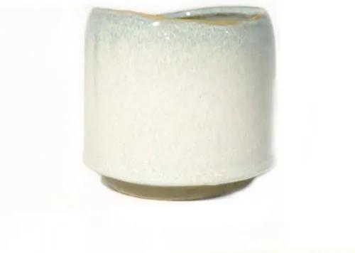Cachepot Niawi em Cerâmica 12,5cm - Cinza